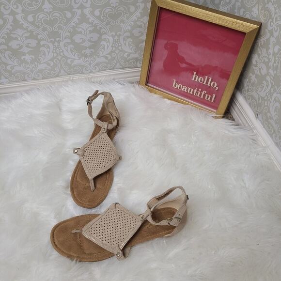 Koolaburra by Ugg Briona‎ Sandals Light Brown Size 8.5 - Picture 7 of 9